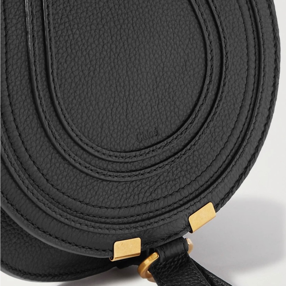 Chloe Marci Mini Shoulder Bag - Black